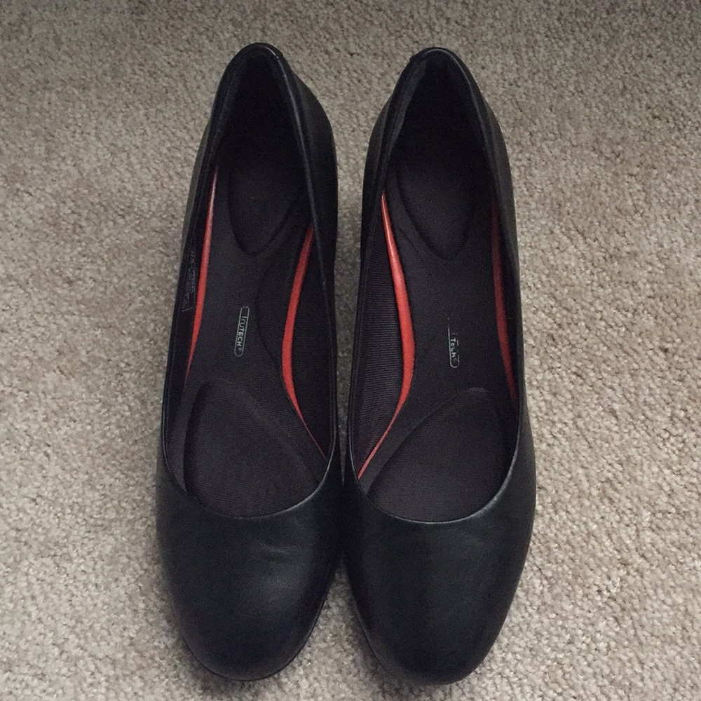Rockport 2” Heel, Black, Size 8